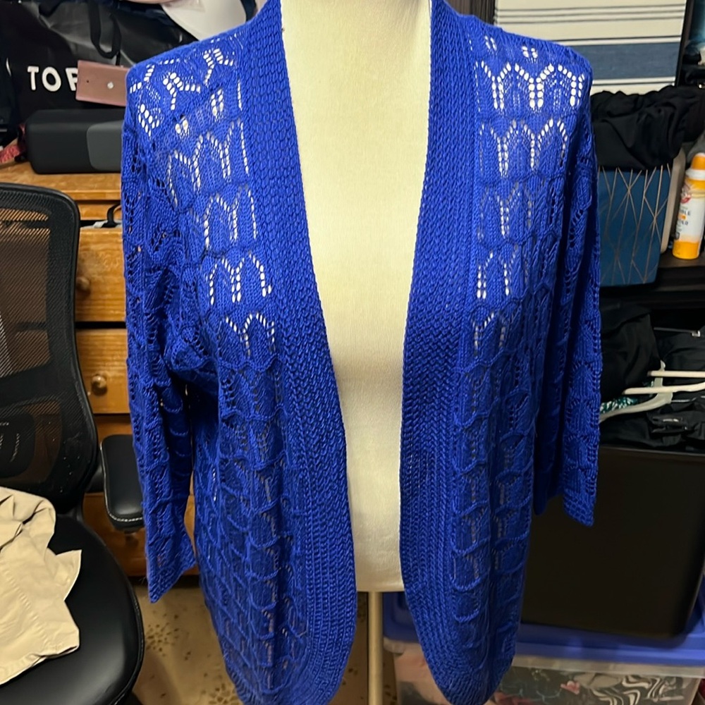 NWT Napa Valley knitted shrug.